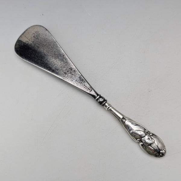 1905 年英國古董純銀柄鞋拔,亨利馬修斯 (Henry Matthews) 製作